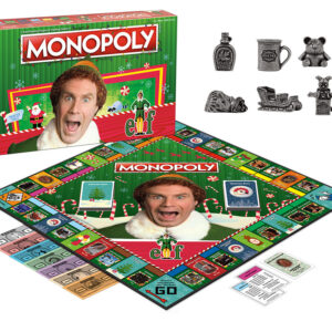 Monopoly ELF Pieces spread out