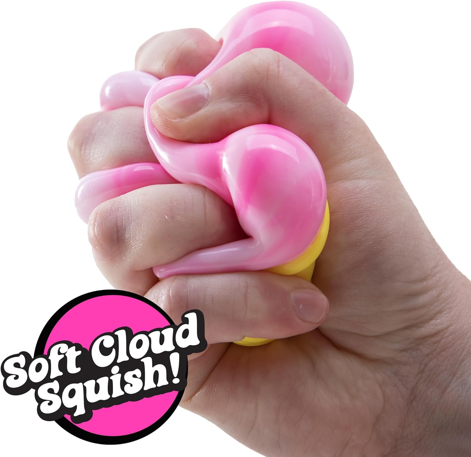 Schylling Needoh Nice Cream Cone - Sensory Squeeze Toy - Colors May Vary - Image 6