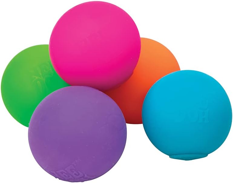 Schylling NeeDoh Teenie - Sensory Fidget Toy - 3 Mini Groovy Globs in Assorted Colors - Image 2